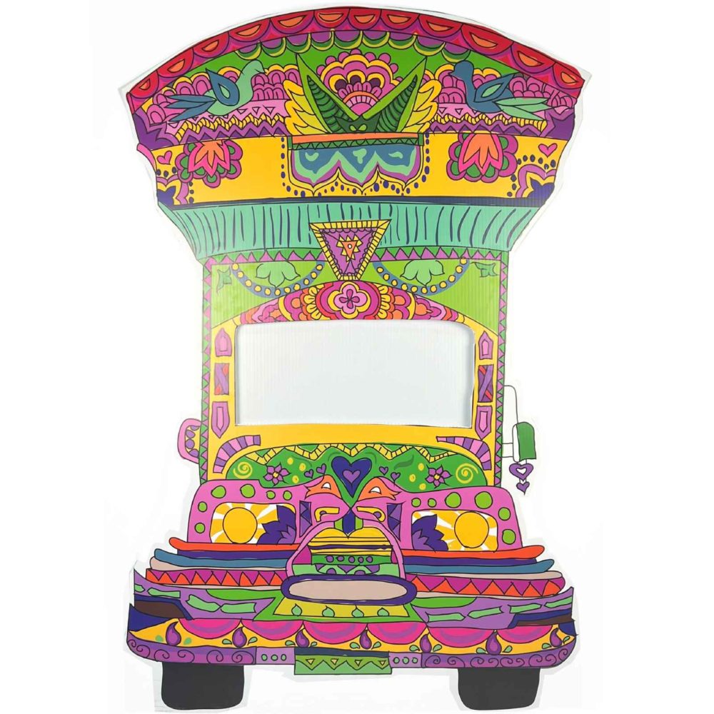 Pakistani Truck Wedding Photobooth Prop | Desi Photobooth Prop