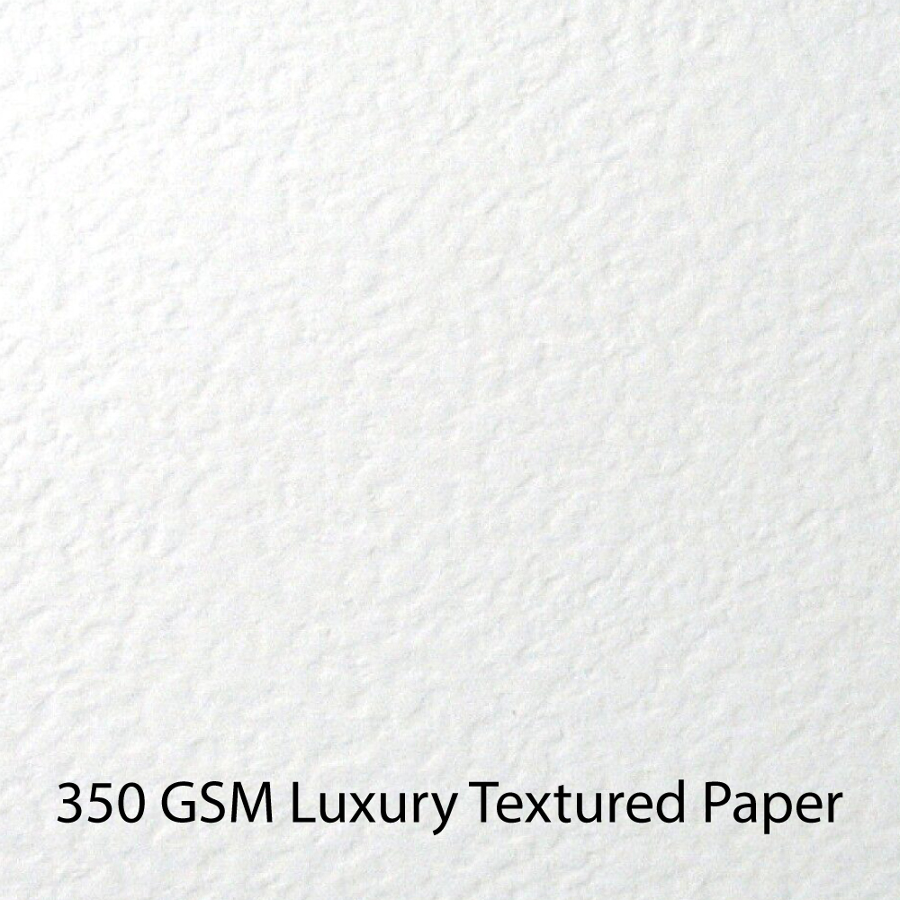 350 GSM LUXURY TEXTURED PAPER