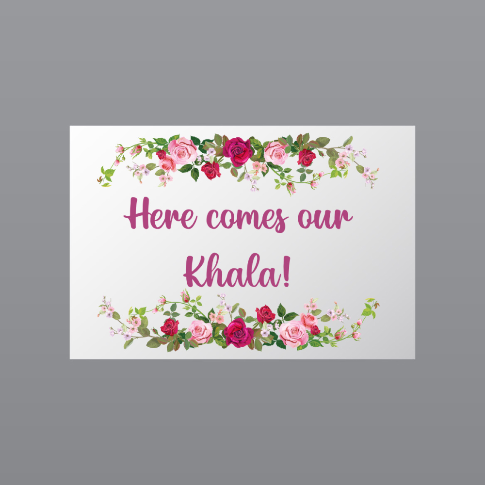 Vinyl Sticker ONLY | Rose Bouquet Design 2