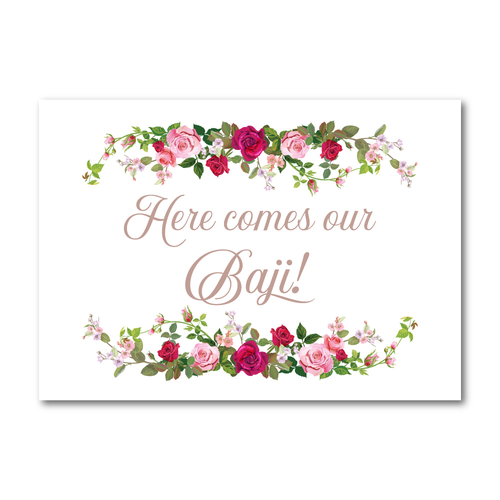 Vinyl Sticker ONLY | Rose Bouquet Design 3