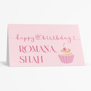 Table Name Place Cards | A6 Folded Afternoon Tea Soiree Birthday Name Place Cards 2