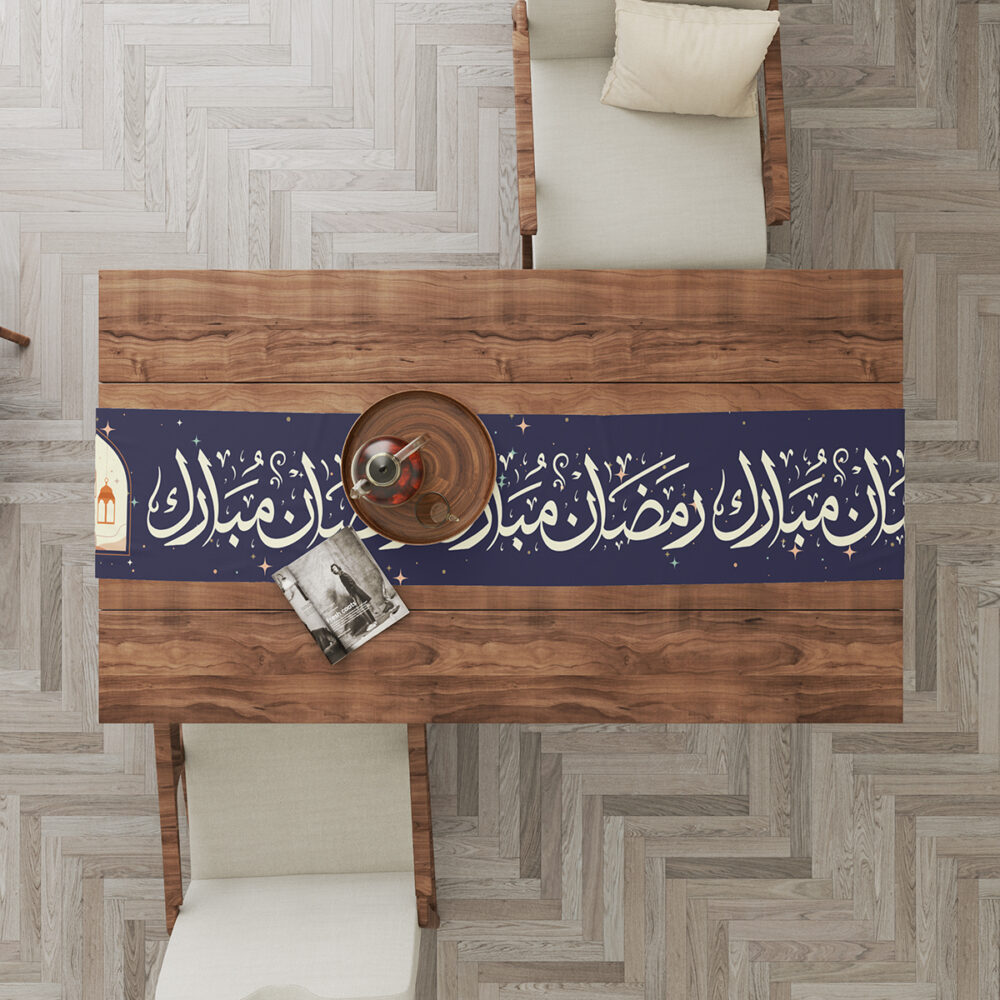 Eid Table Runner | Ramadan Table Runner | Modern Bohemian Style Design 3