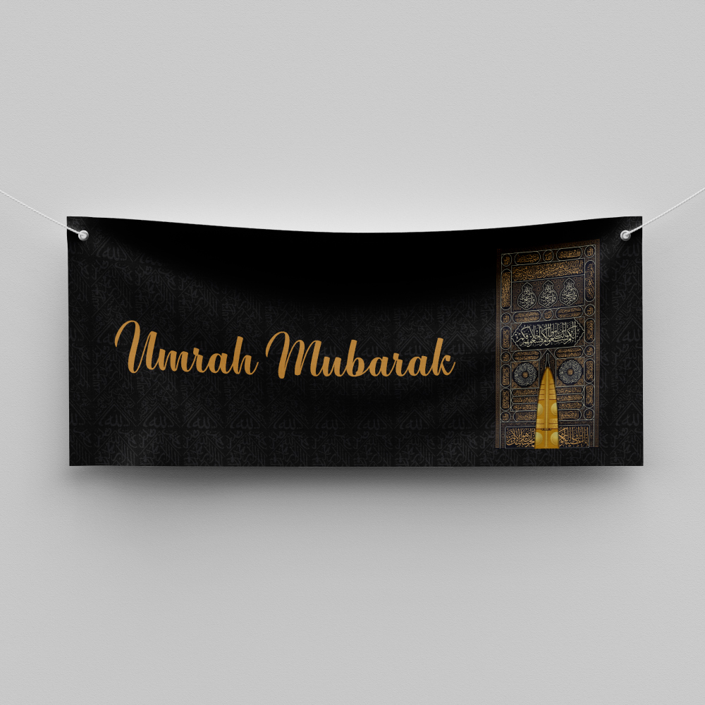 Kabah Door And Cover Print | PVC Banner 2