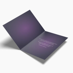 Purple Lanterns Ramadan Greeting Cards & Envelopes 3