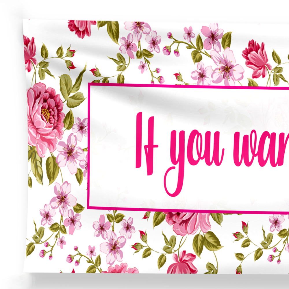 Personalised Pay Up Mister Signs | Wedding Gate Signs | Vintage Pink Floral Design 6