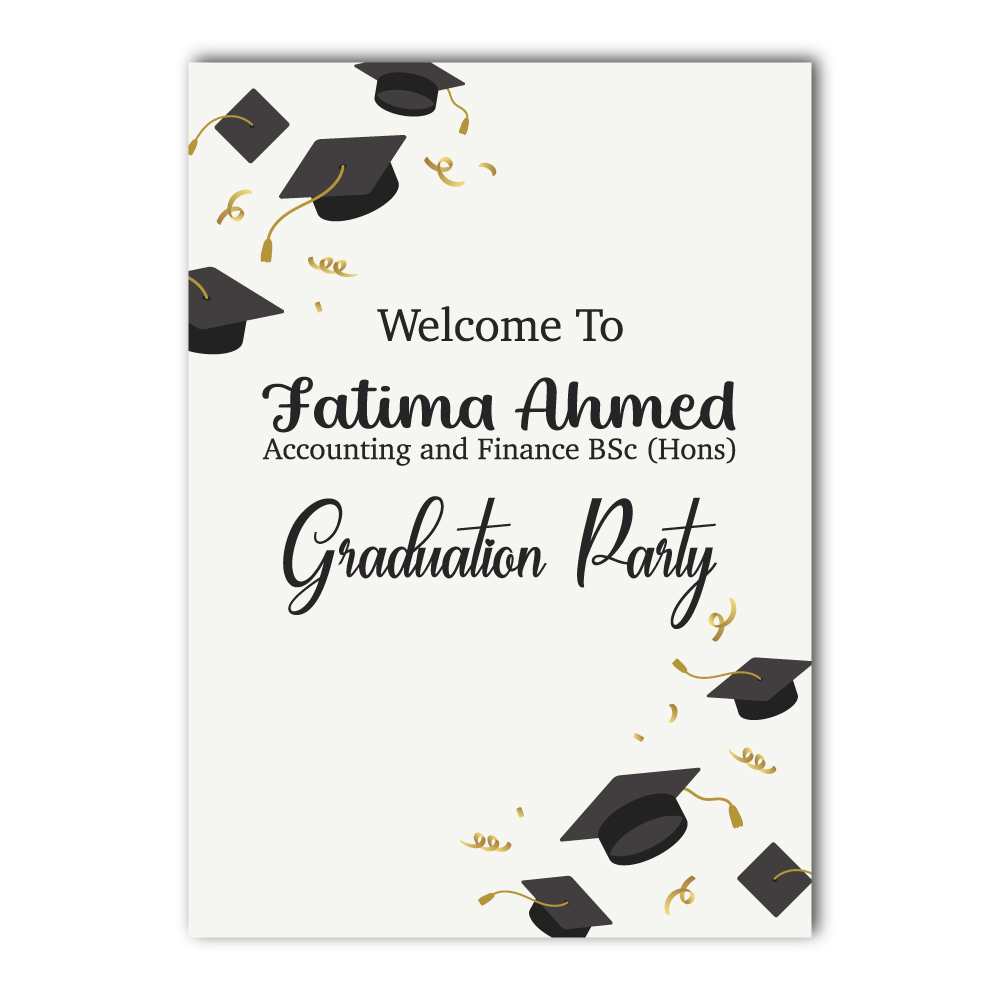 Vinyl Sticker ONLY | Personalised Hats Off Graduation Design | Vinyl Sticker Vinyl Sticker ONLY | Personalised Hats Off Graduation Design | Vinyl Sticker