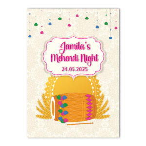 Vinyl Sticker ONLY | Personalised Colourful Dhol Design | Vinyl Sticker