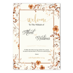 Vinyl Sticker ONLY | Autumn Bloom Design
