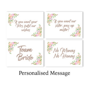 Vinyl Sticker ONLY | Minimum Order 4 Stickers | Floral Bouquet Design