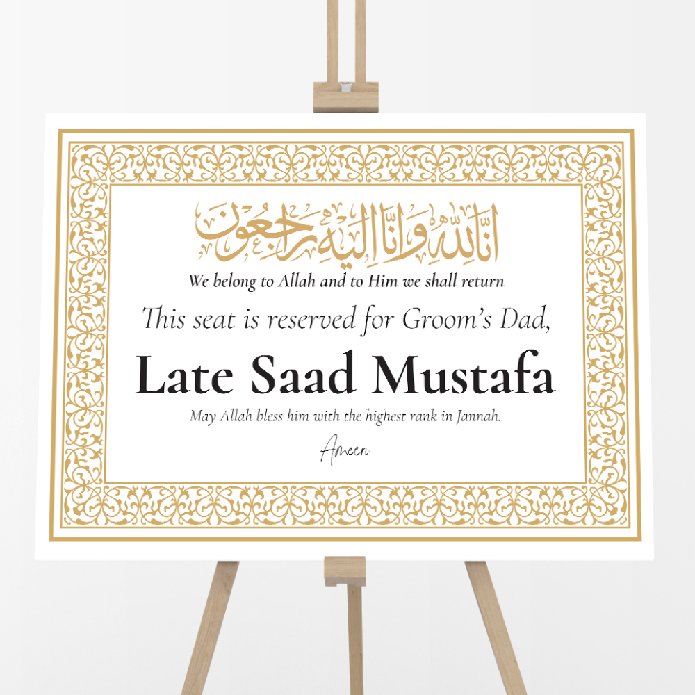 Personalised Golden Chapter Vinyl Sticker And Foamex Wedding Welcome Sign Personalised Golden Chapter Vinyl Sticker And Foamex Wedding Welcome Sign