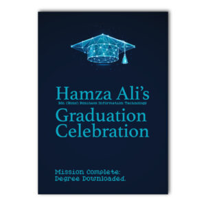 Vinyl Sticker ONLY | Personalised SystemReady Graduation Design | Vinyl Sticker