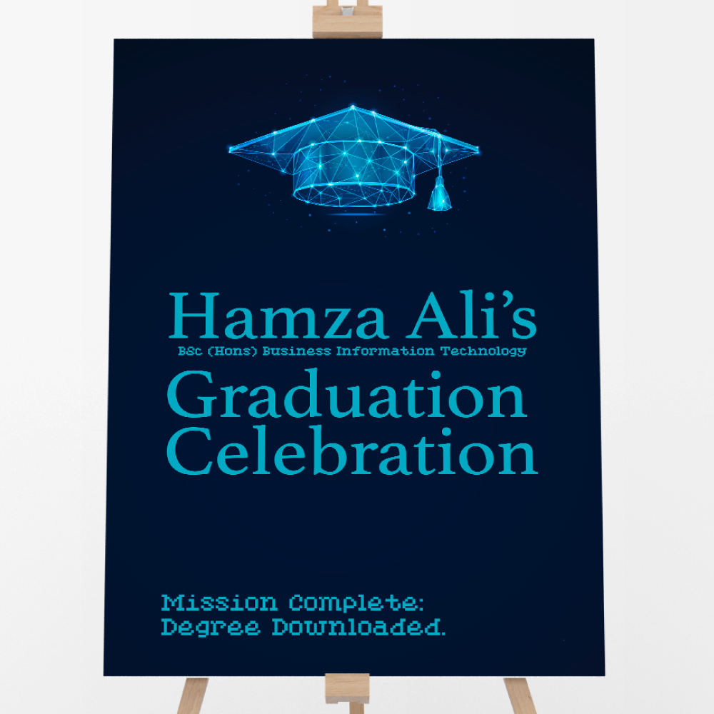 Graduation SystemReady Design Welcome Board | 5mm Thick Premium Quality Acrylic Sign OR 5mm Foam Board Graduation SystemReady Design Welcome Board | 5mm Thick Premium Quality Acrylic Sign OR 5mm Foam Board