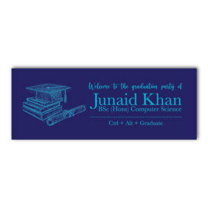 Personalised Graduation Banner | NextGen Ready | PVC Banner | With Eyelets