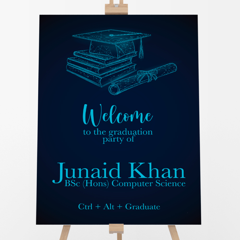 Graduation NextGen Ready Design Welcome Board | 5mm Thick Premium Quality Acrylic Sign OR 5mm Foam Board Graduation NextGen Ready Design Welcome Board | 5mm Thick Premium Quality Acrylic Sign OR 5mm Foam Board