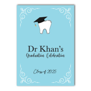 Vinyl Sticker ONLY | Personalised Smiles Ahead Graduation Design | Vinyl Sticker