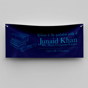 Personalised Graduation Banner | NextGen Ready | PVC Banner | With Eyelets 2