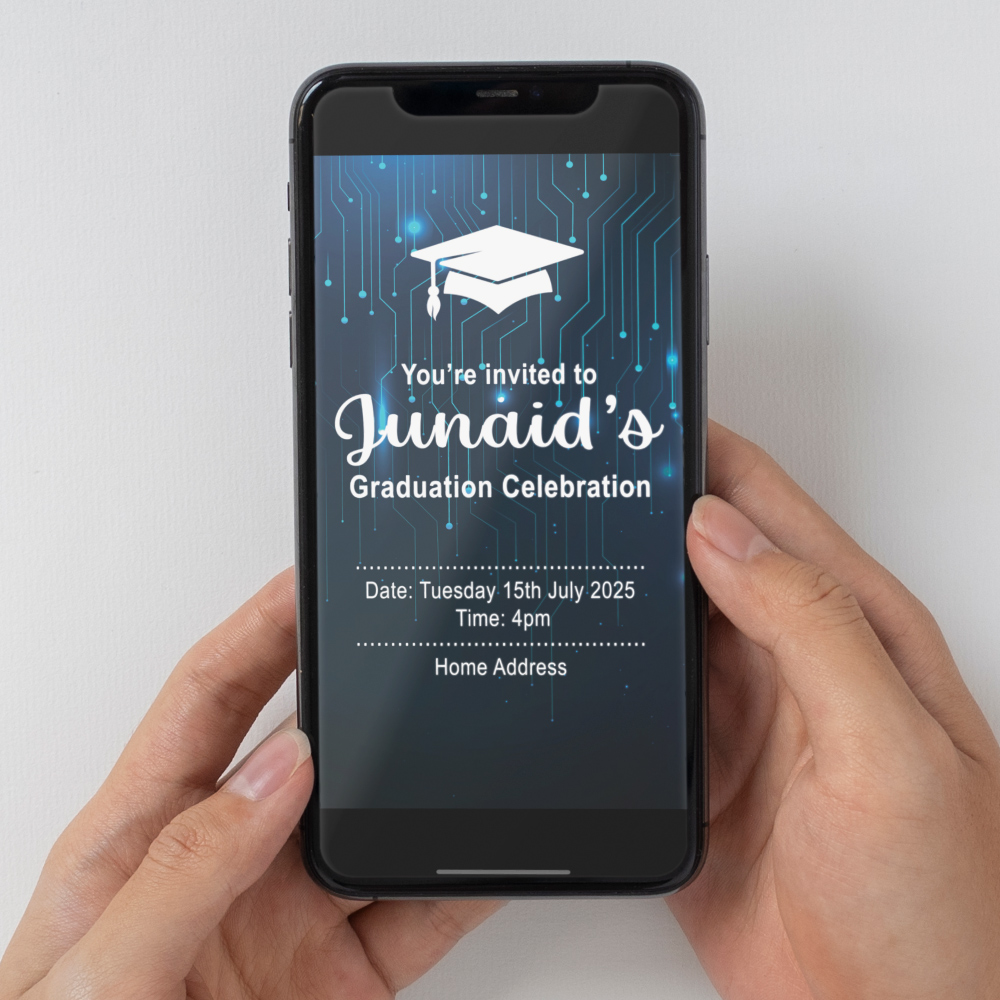 Personalised SystemReady Graduation Einvite