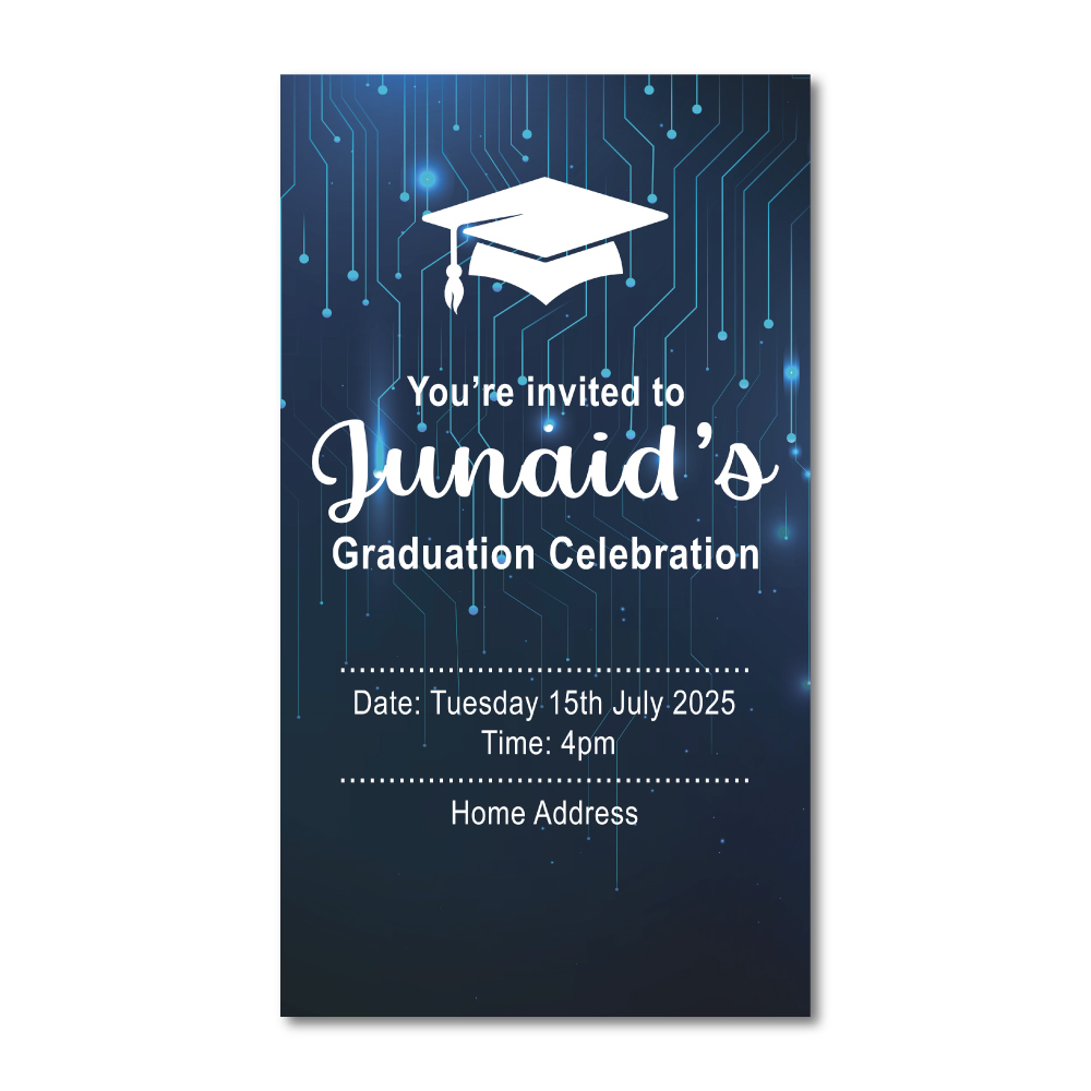 Personalised SystemReady Graduation Einvite 1