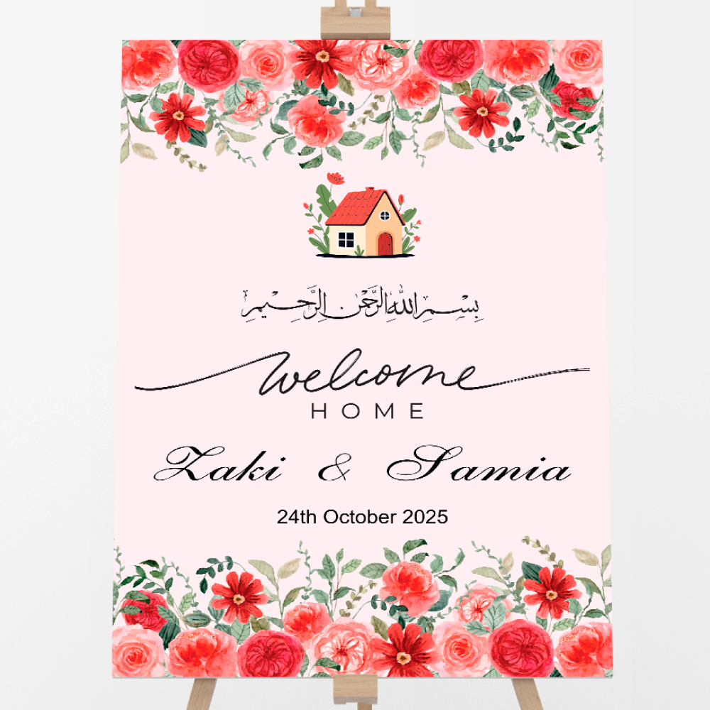 Forever Home Personalised Welcome Board | 5mm Thick Premium Quality Acrylic Sign OR 5mm Foam Board Forever Home Personalised Welcome Board | 5mm Thick Premium Quality Acrylic Sign OR 5mm Foam Board